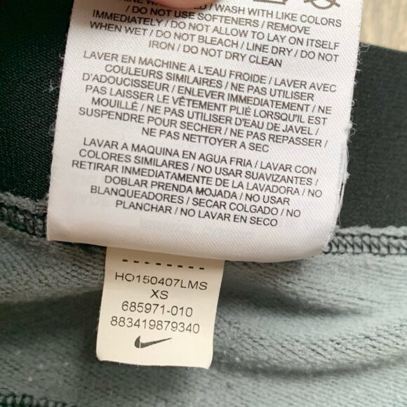 Nike Dri Fit Hyperwarm Pro Mesh Panel Leggings Tights Womens Black Size XS - Picture 14 of 16